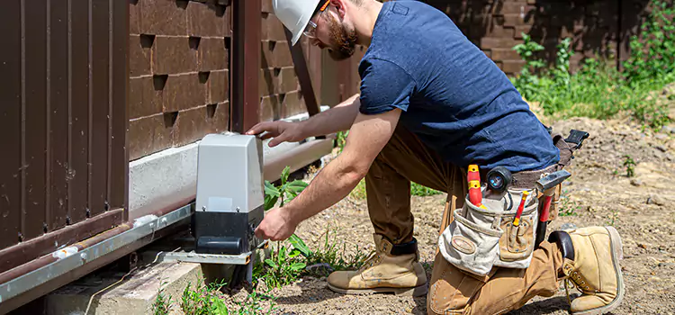 Electric Driveway Gate Installation Petersburg