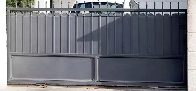 Metal Driveway Gate Installation Petersburg